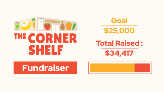 The Corner Shelf Fundraiser Success!